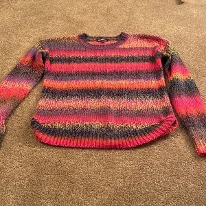 Girl’s XL rainbow sweater!